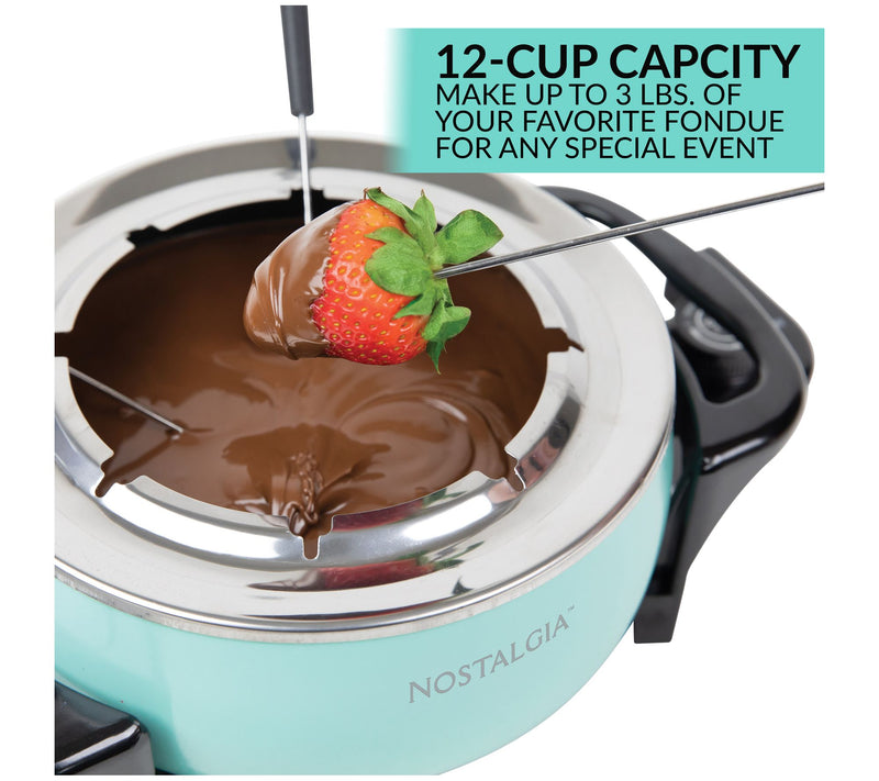 Nostalgia 6-Cup Electric Fondue Pot — View 7