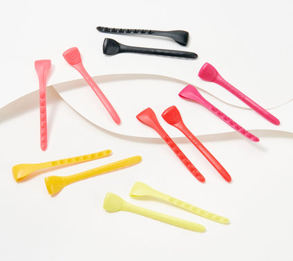 WineWisk 12-Piece Set of Multi-Color WineWisk Aerators