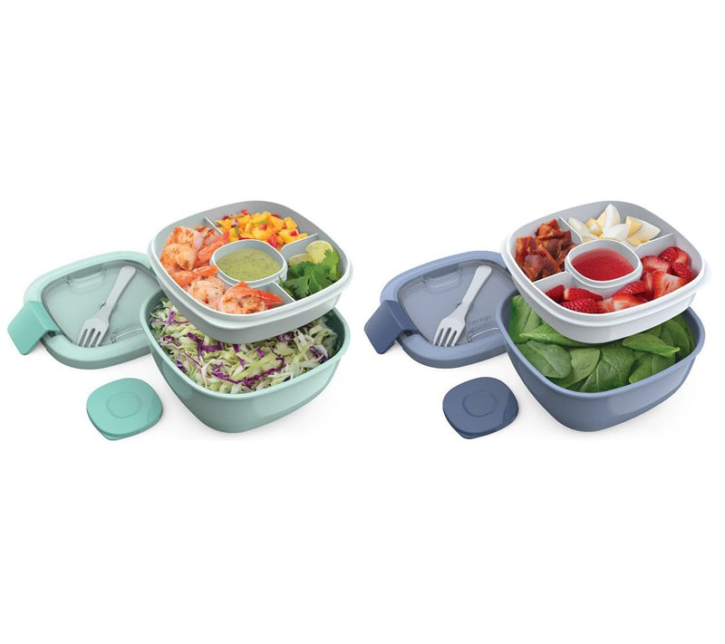 Bentgo Set of 2 Salad Containers — View 9