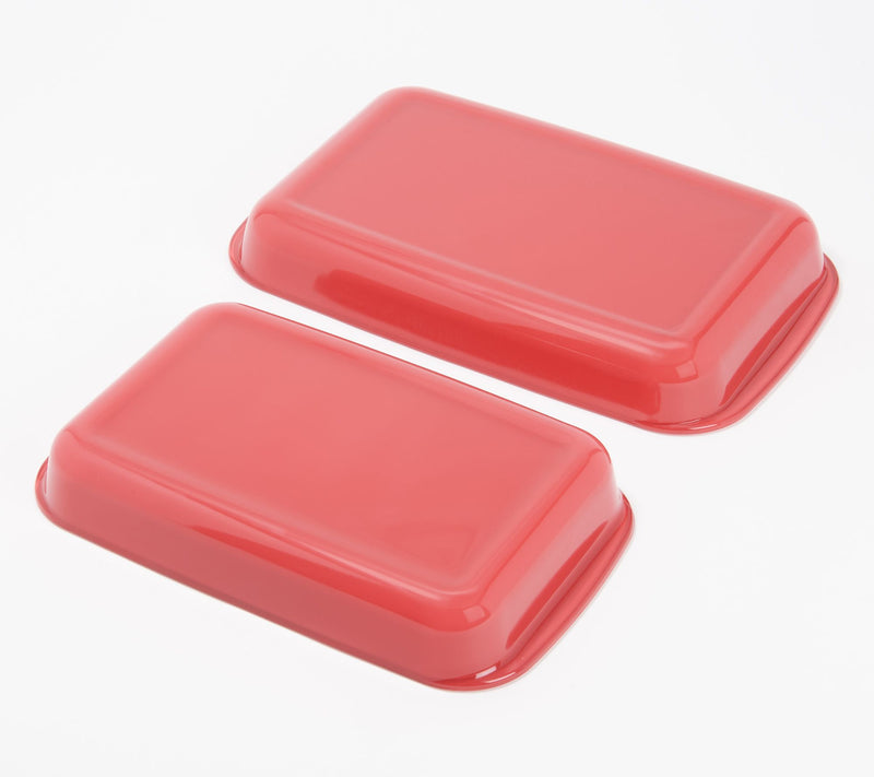 Cook's Essentials 2-Piece Nonstick Glass Bakeware Set — View 2