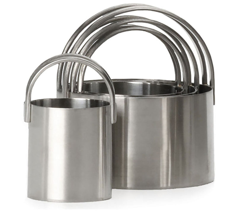 RSVP Set of 4 Round Biscuit Cutters — Main view