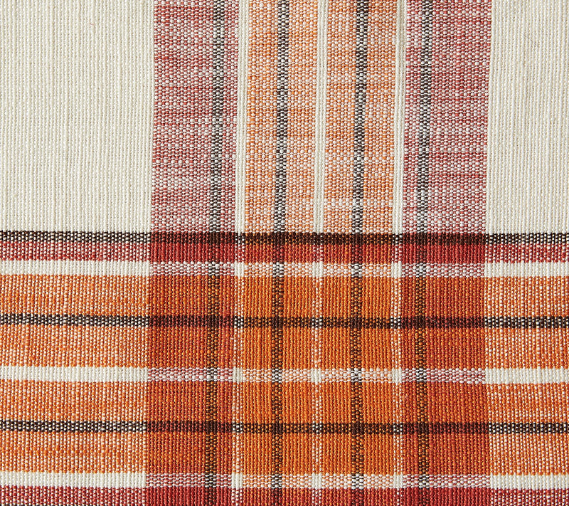 Design Imports Set of 6 Pumpkin Spice Plaid Placemats — View 5