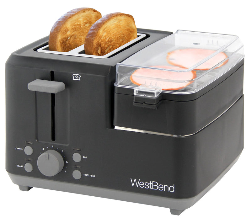 West Bend Breakfast Station Toaster and Egg Coo ker — View 6