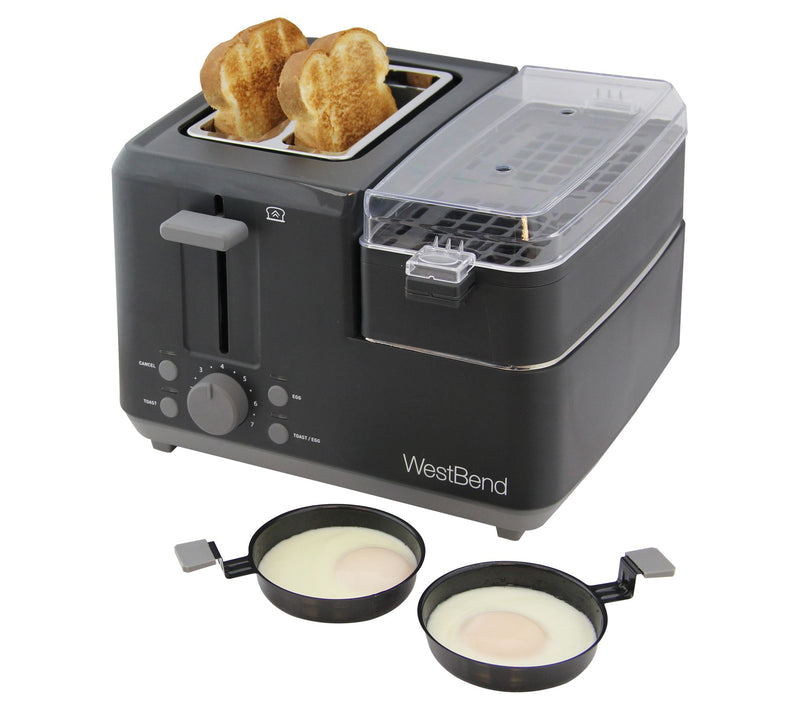 West Bend Breakfast Station Toaster and Egg Coo ker — View 8