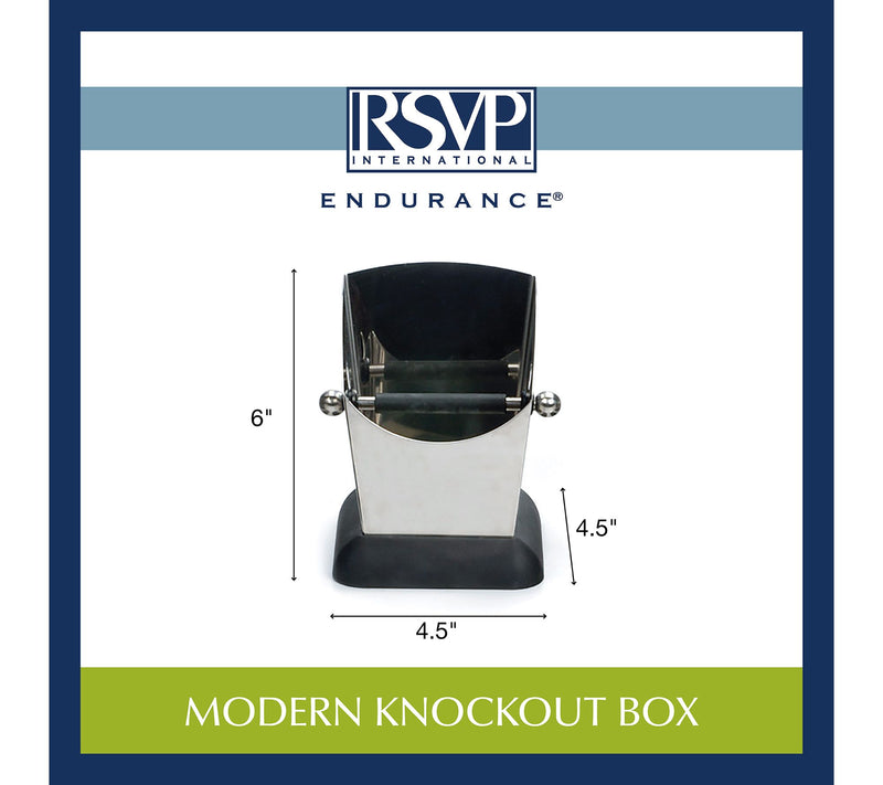 RSVP Modern Coffee Knockout Box — View 6