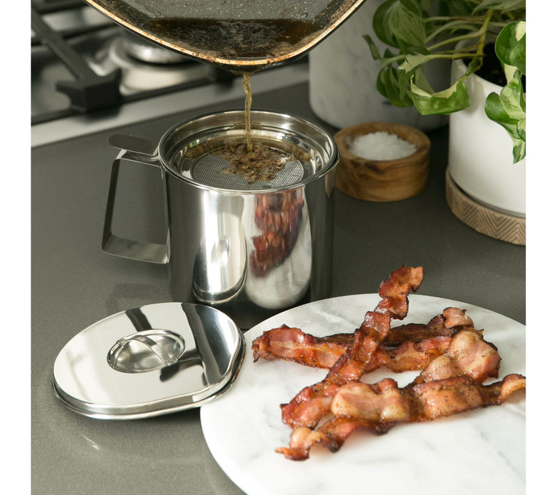 RSVP 4 Cup Fryer's Friend Grease Keeper — View 7