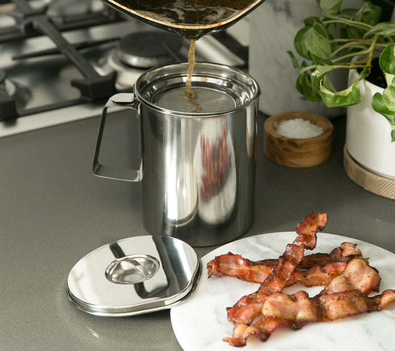 RSVP 6 Cup Fryer's Friend Grease Keeper — View 5