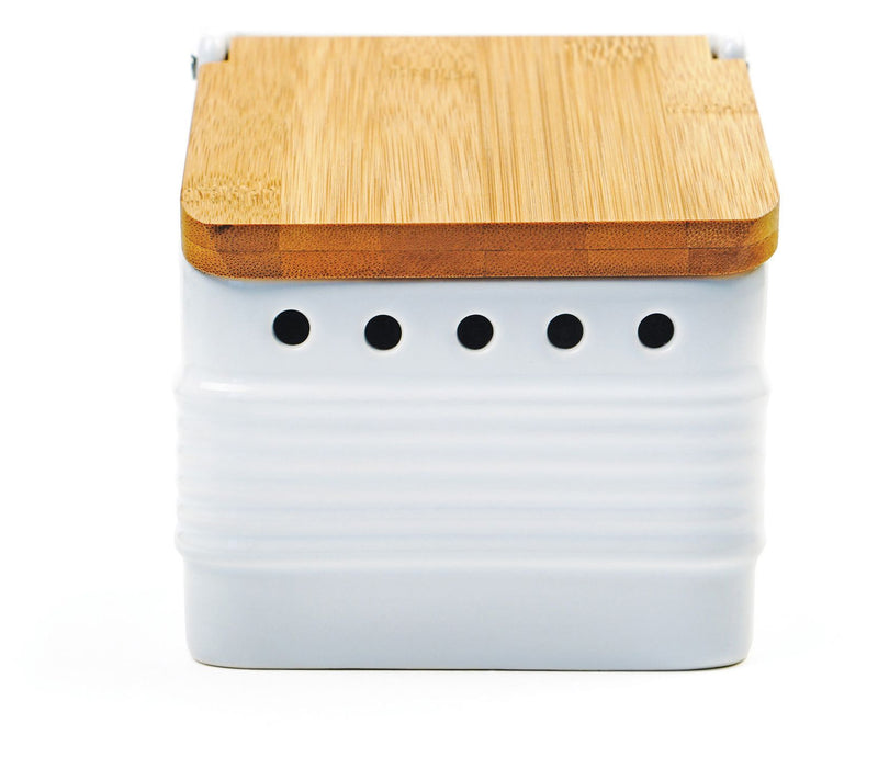 RSVP Stoneware Garlic Keeper — View 3