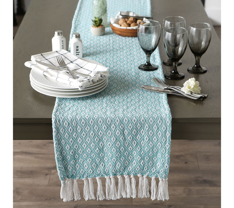 Design Imports 15" x 108" Mini Diamond Table Runner — View 12