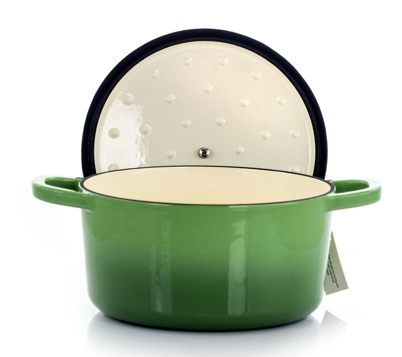 Crock-Pot 3 Quart Enameled Cast Iron Dutch Oven with Lid — View 7