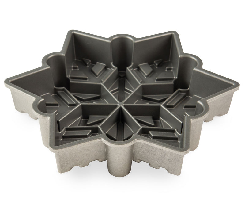 Nordic Ware Snowflake Cakelet Pan and Duster — View 4