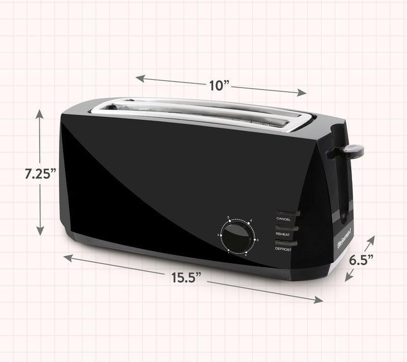 Elite Gourmet 4 Slice Long Slot Cool Touch Toaster — View 6