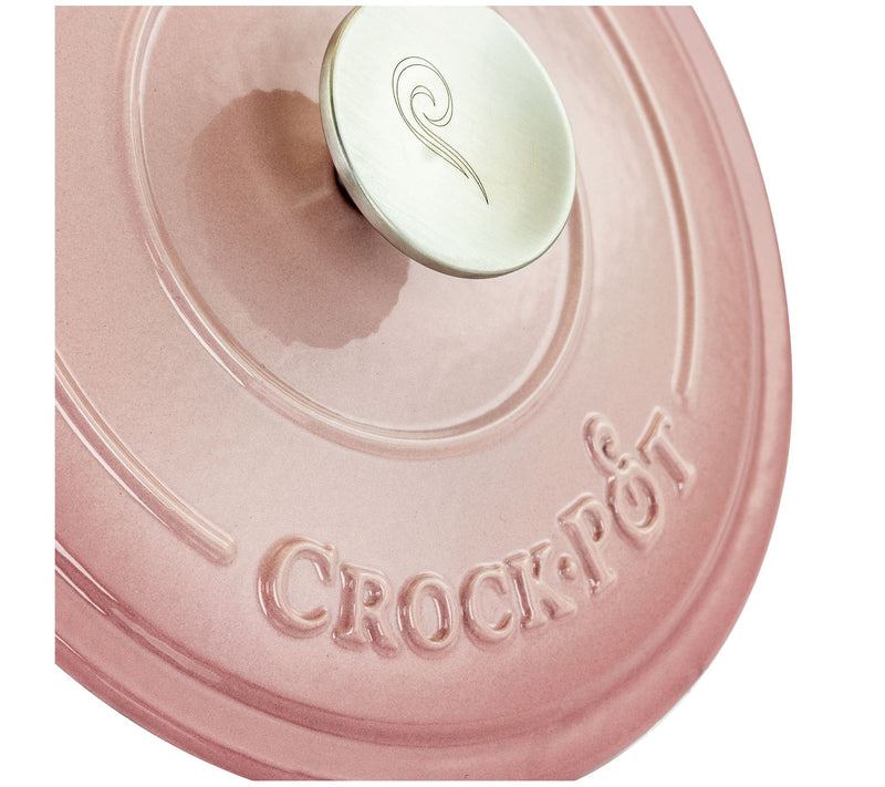 Crock-Pot Artisan 3 Qt. Enameled Cast Iron Dutch Oven with Li — View 7