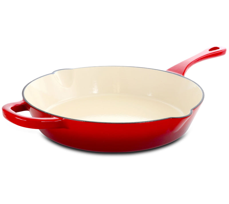 Crock-Pot Artisan 12 Inch Enameled Cast Iron Sk illet — View 4