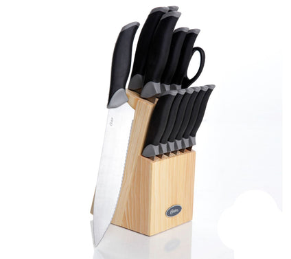 Oster Lingbergh 14 Piece Stainless Steel Cutlery Knife Set