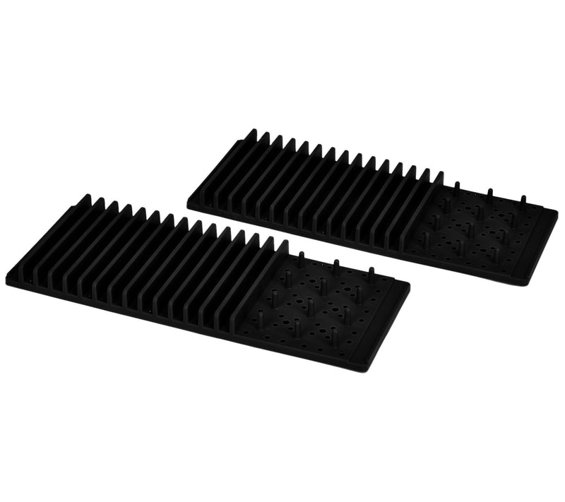 Temp-tations Classic 2-Piece Plastic Kitchen Drying Rack — Main view