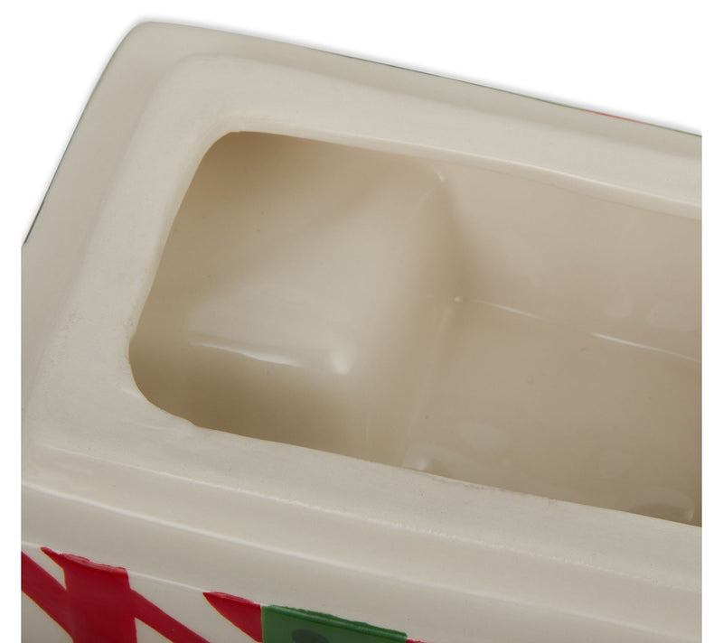 Design Imports Ceramic Christmas Truck Cookie J ar — View 6