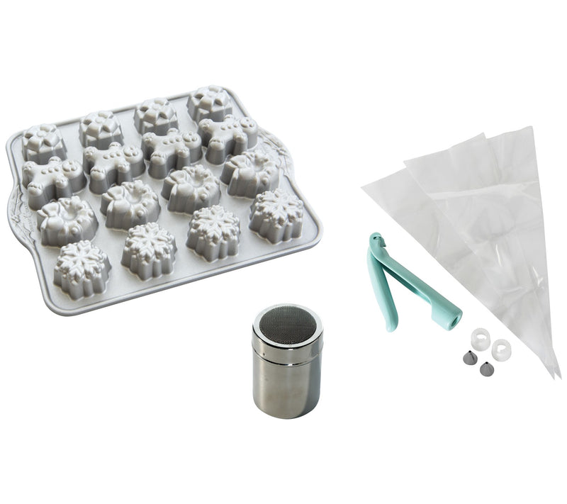 Nordic Ware Holiday Teacakes Pan Bundle — Main view
