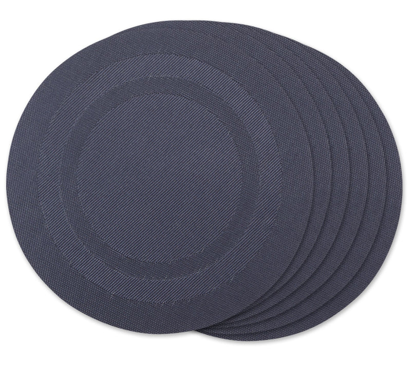 Design Imports Set of 6 PVC Doubleframe Round Placemats — View 11