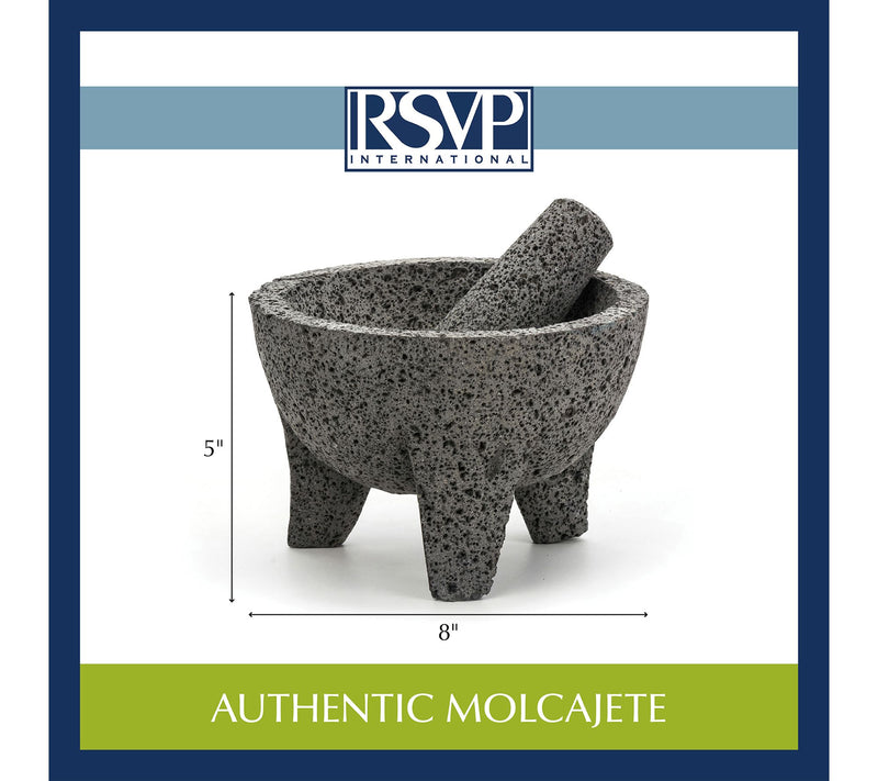 RSVP Authentic Molecajete Mortar — View 6