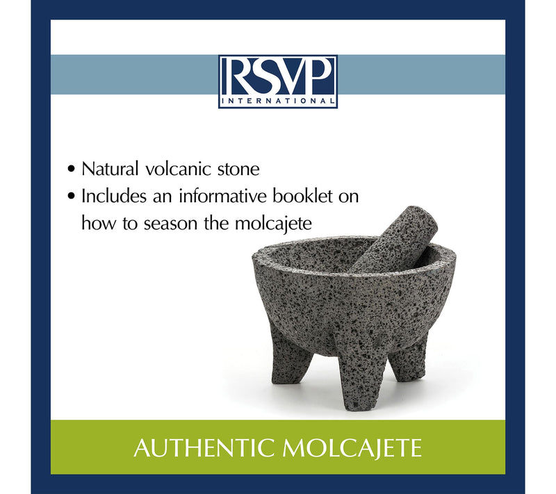 RSVP Authentic Molecajete Mortar — View 7