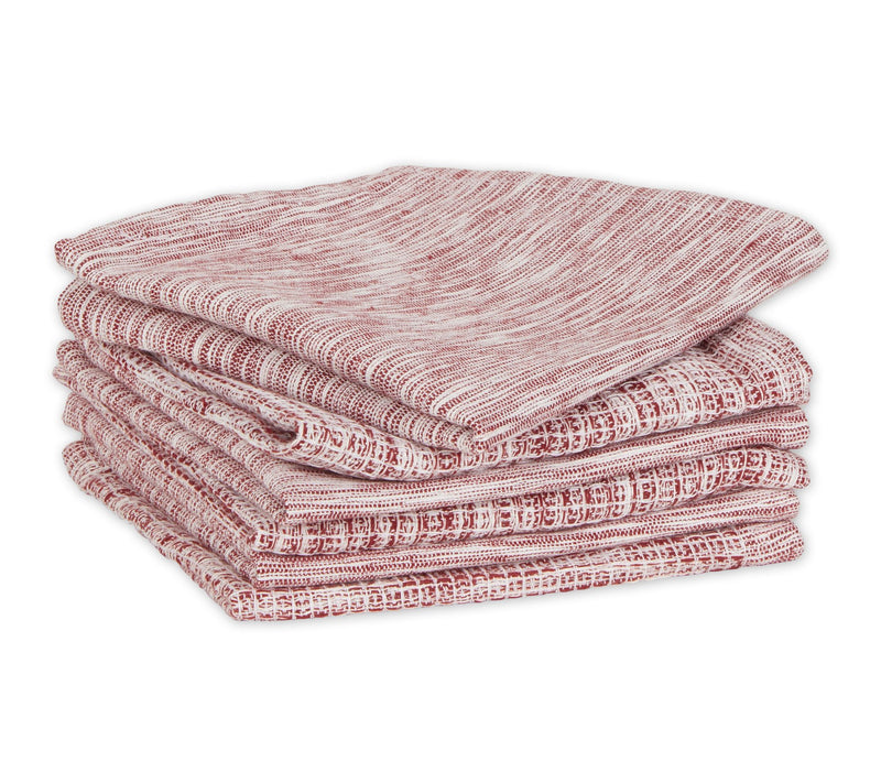Design Imports Set of 6 Recycled Cotton Dishclo ths — Main view