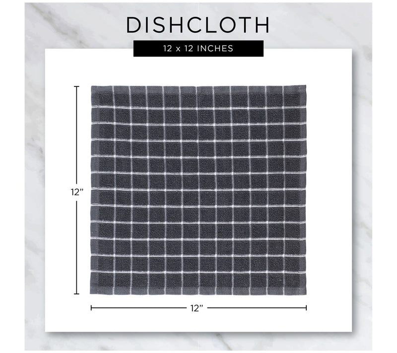 Design Imports Set of 6 Recycled Cotton Dishclo ths — View 22