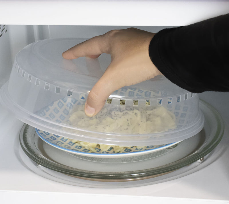 HomeCraft 10" Microwave Plate Cover Shield with Ventilation — View 7