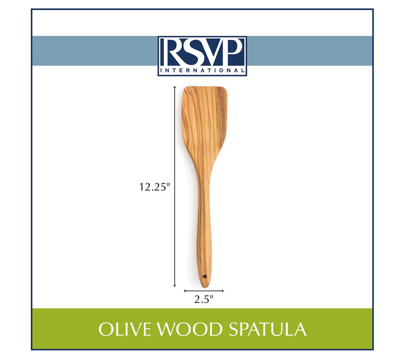 RSVP Olive Wood Spatula — View 4