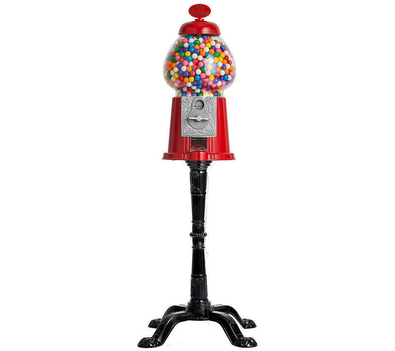 The Candery 15" Gumball Machine with Metal Stand — Main view