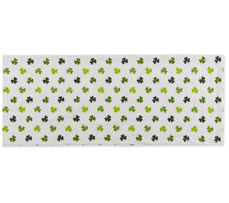 Design Imports 14" x 108" Shamrock Shake Print Table Runner — View 4