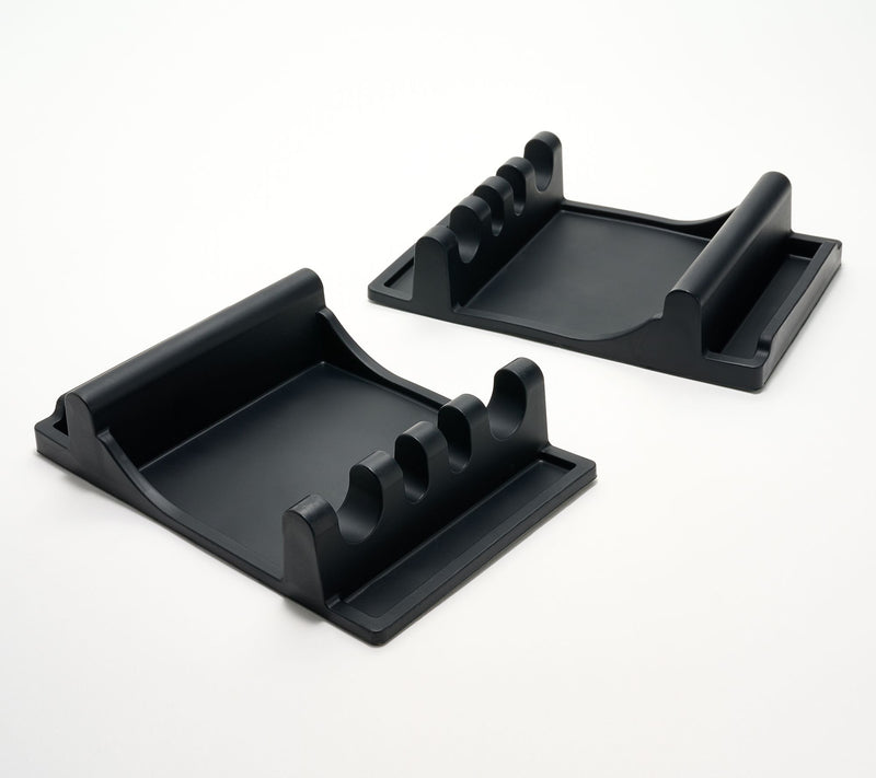 Cook's Essentials Set of 2 Utensil Rests with Lid Holder — View 5