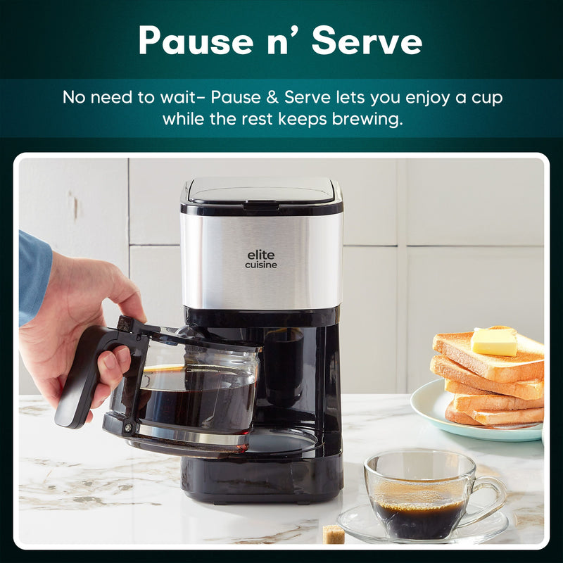 Elite Gourmet 5-cup Coffee Maker — View 6