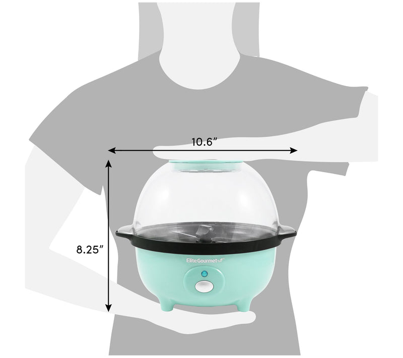 Elite Gourmet 3 Quart Popcorn Popper — View 10
