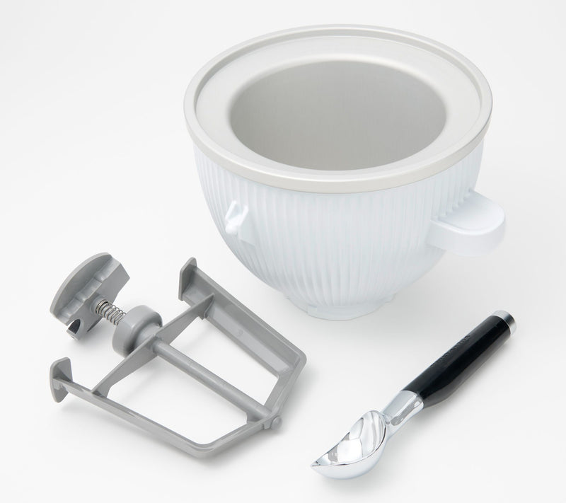 KitchenAid Ice Cream Maker Attachment w/ Ice Cream Scoop — Main view