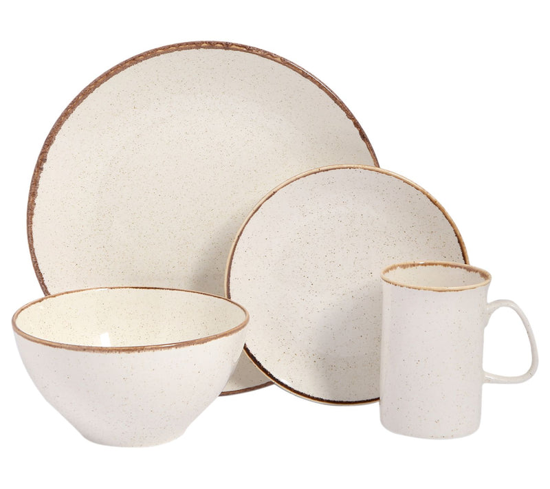 Porland Seasons 4-Piece Porcelain Dinnerware Set with Mug — Main view
