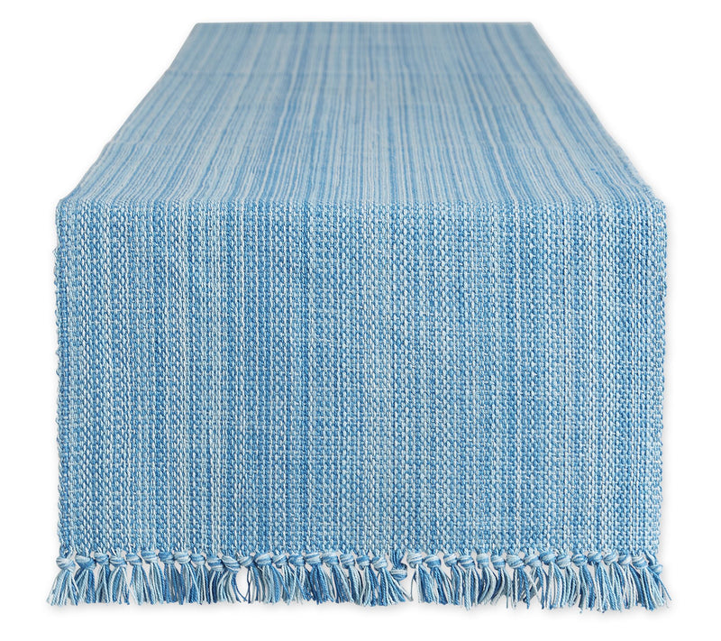 Design Imports 13" x 108" Variegated Fringe Tabe Runner — View 5