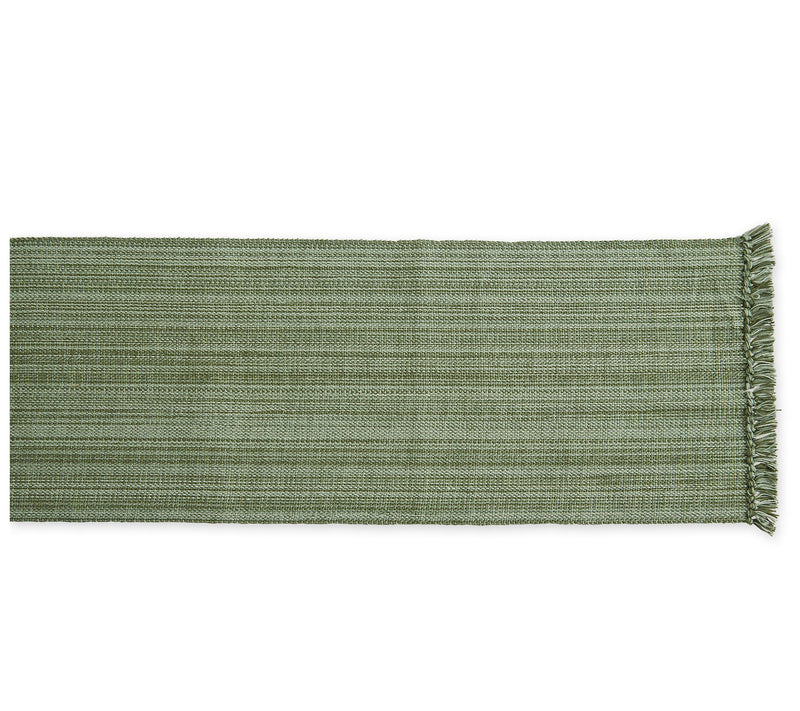 Design Imports 13" x 108" Variegated Fringe Tabe Runner — View 12