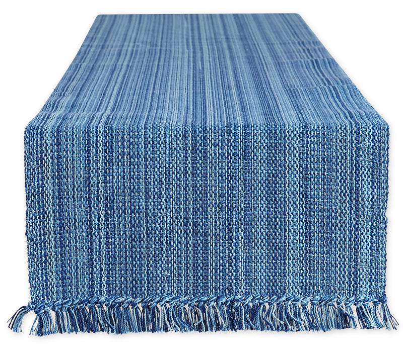 Design Imports 13" x 108" Variegated Fringe Tabe Runner — View 9