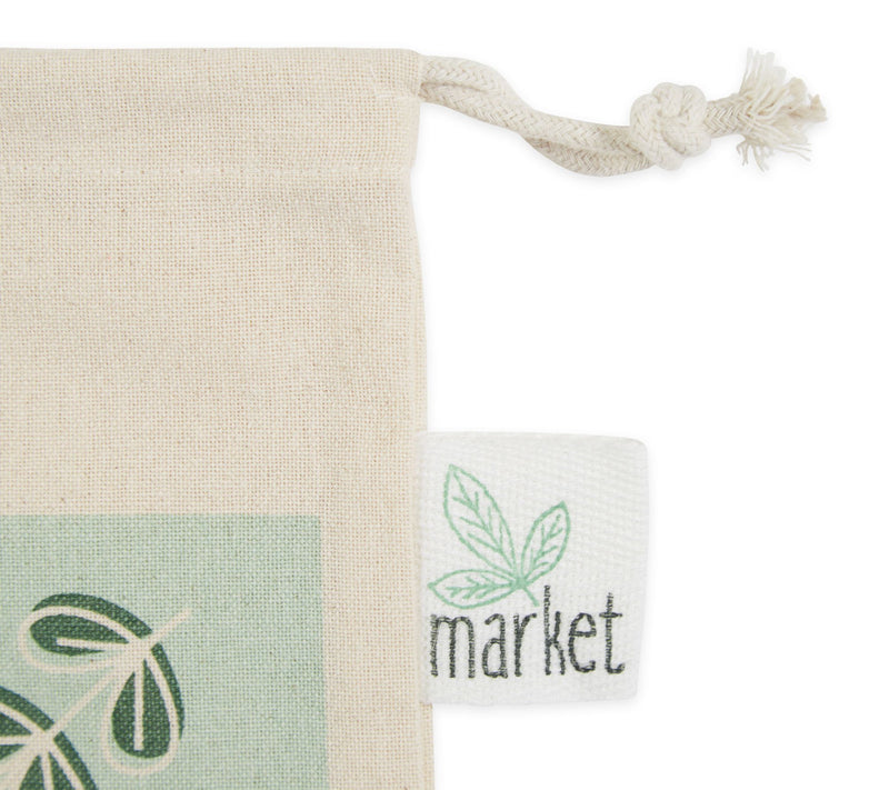 Design Imports Set of 3 "Organic Greens" Market Produce Bags — View 5