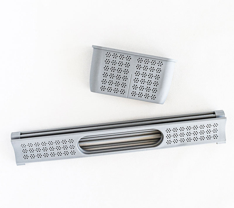overandback Roll Up Drying Rack with Caddy — View 5