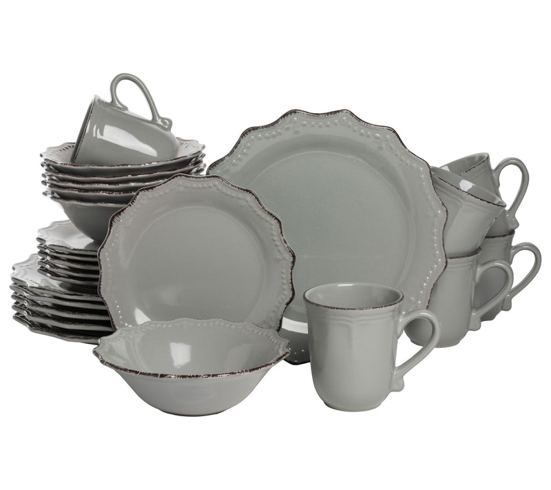 10 Strawberry Street Oxford 24-Piece DinnerwareSet — View 5