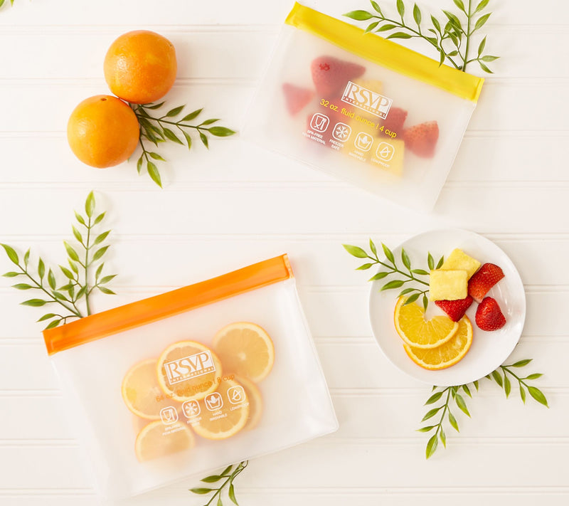 RSVP Set of 2 Reusable Stand-N-Seal Bags — View 8