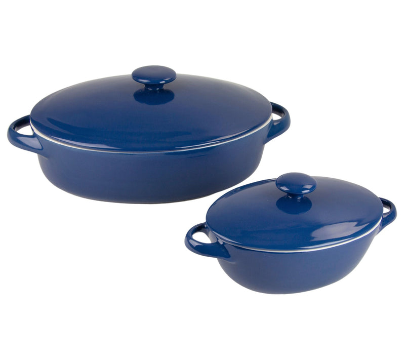 10 Strawberry Street Sienna 2Pc Covered Casserole Bakeware Se — Main view