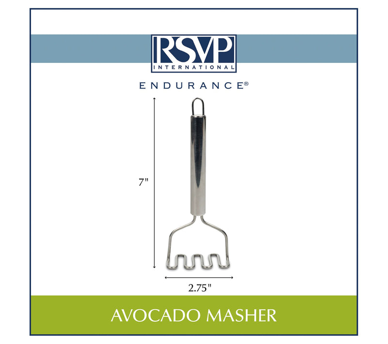 RSVP Stainless Steel Food Masher — View 5