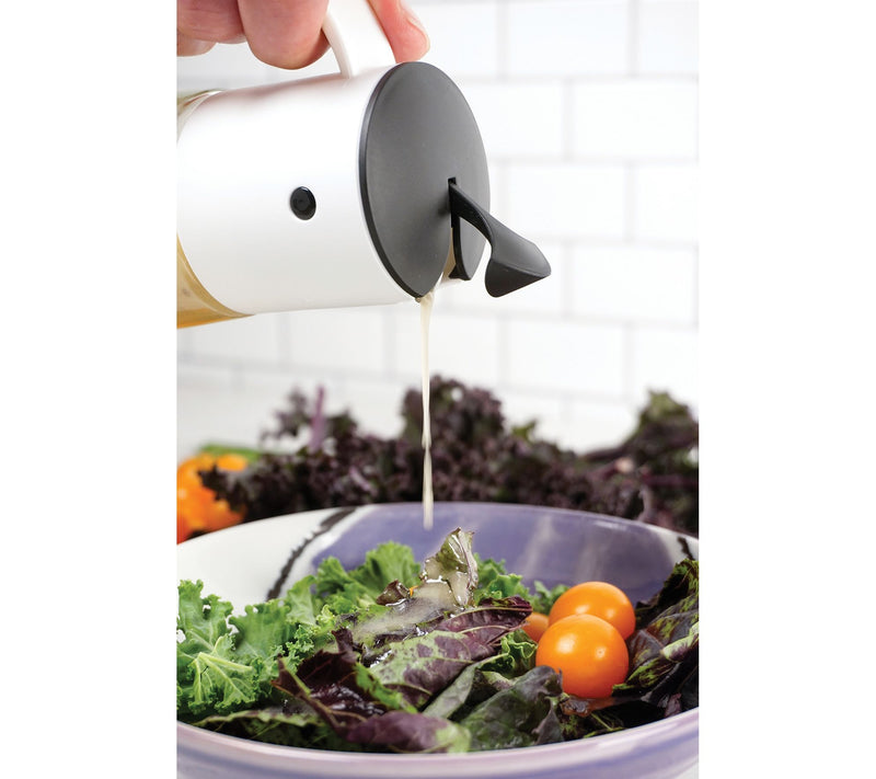 RSVP 1.25-Cup Glass Oil And Dressing Dispenser — View 10