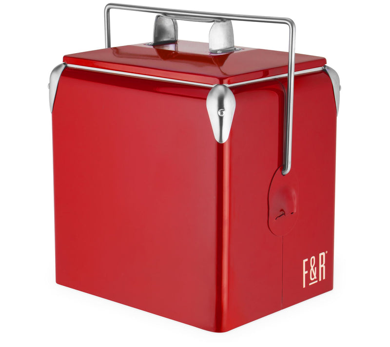 Foster & Rye 1.8-Quart Vintage Metal Cooler — Main view