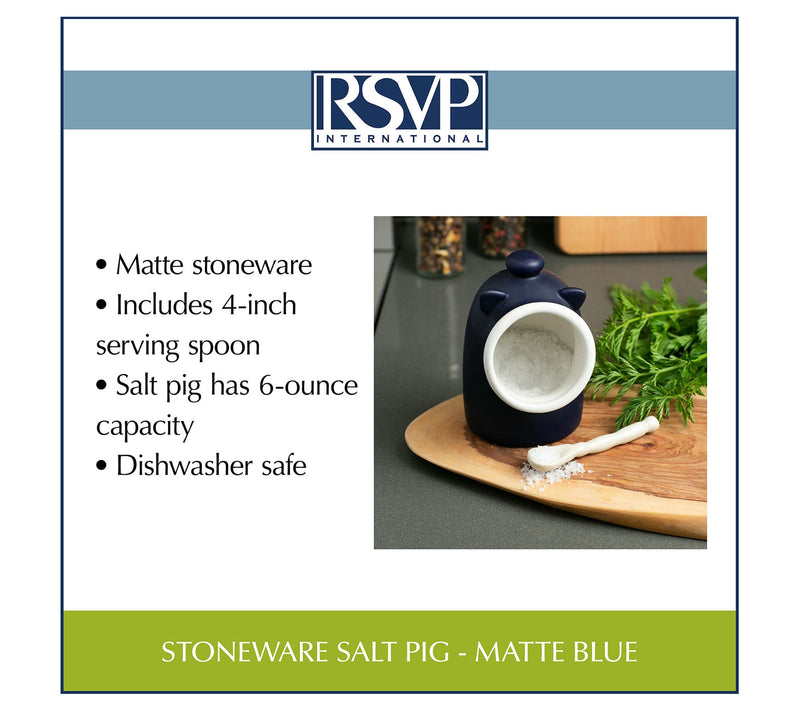 RSVP Stoneware Salt Pig Container — View 8