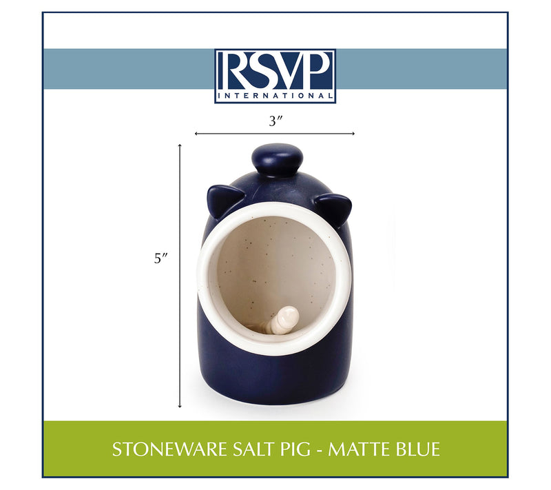 RSVP Stoneware Salt Pig Container — View 7