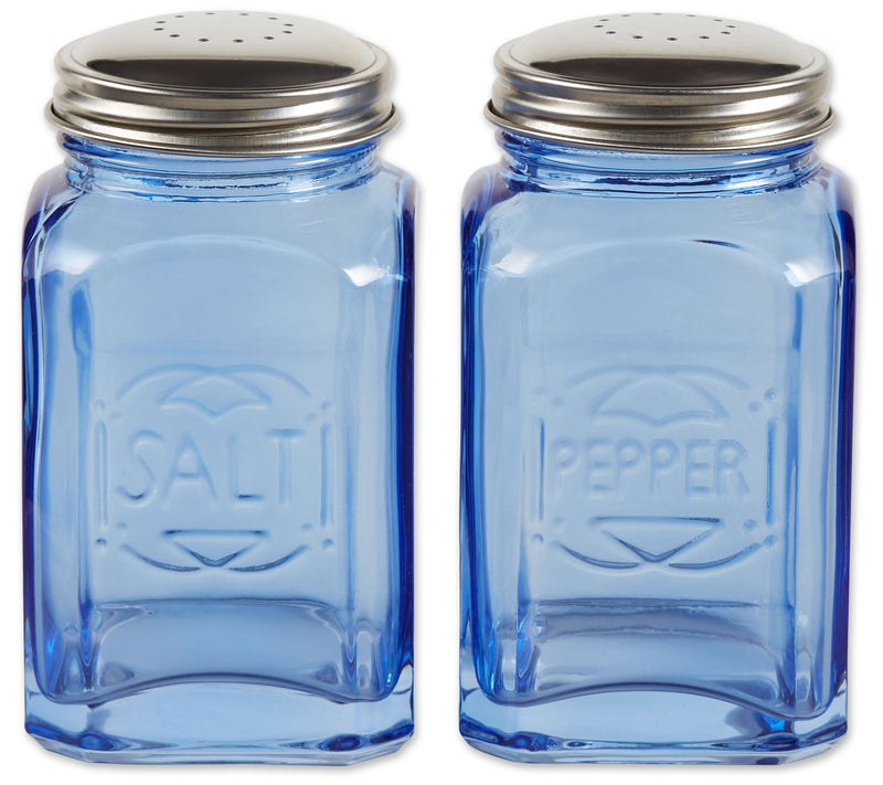 RSVP Retro Glass Salt & Pepper Shaker Set — Main view